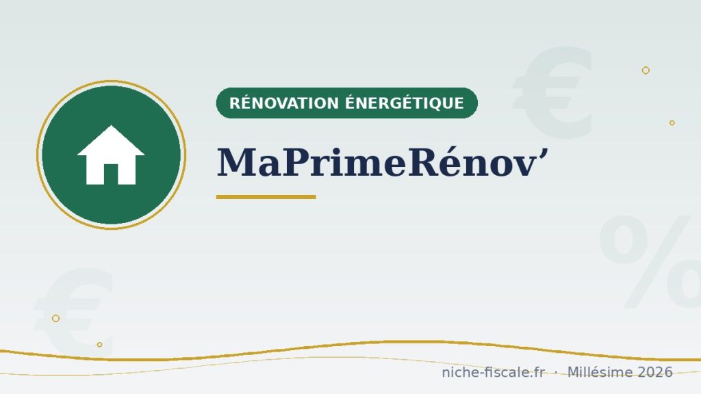 MaPrimeRénov’ 2026 : montants, conditions, démarches