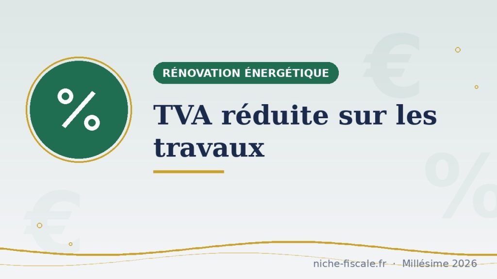 TVA réduite à 10 % et 5,5 % sur les travaux