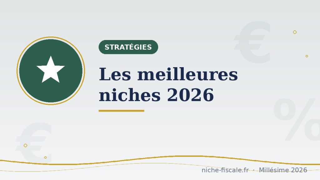 Les meilleures niches fiscales 2026, classées par profil