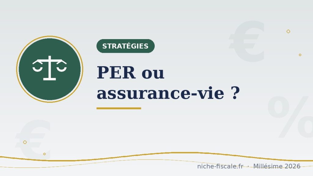 PER ou assurance-vie : le match 2026, profil par profil